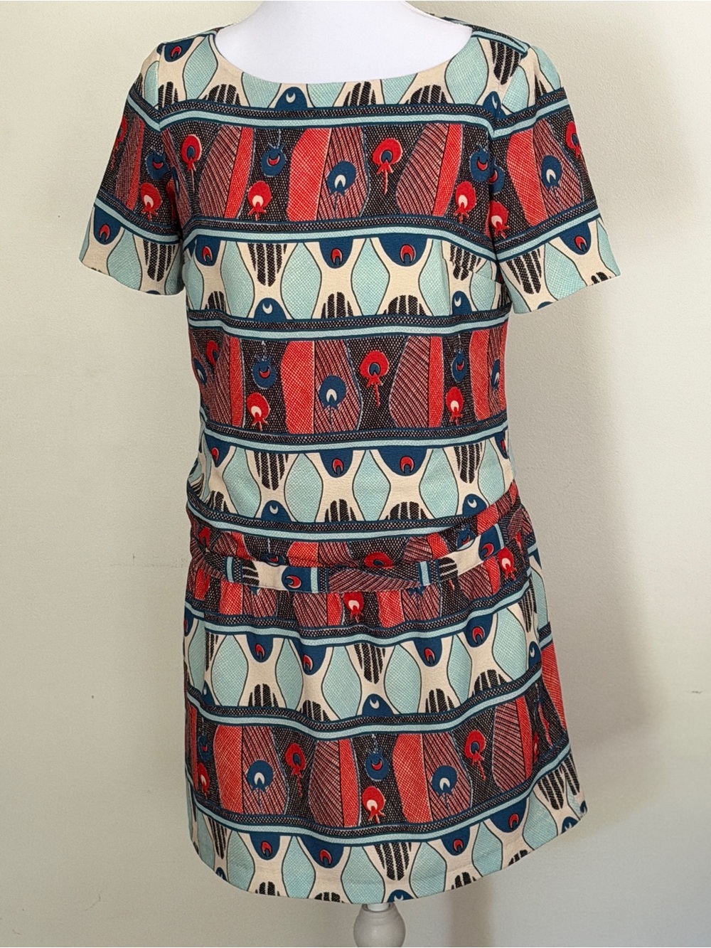 Paul & Joe Sister Guadalupe Drop-Waist Dress with Pockets - Size XS